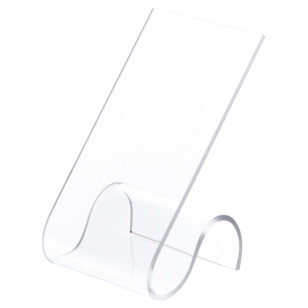 Plymor Clear Acrylic Shoe Display Rest, 3" W x 3.75" D x 4.75" H